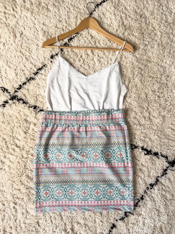 Jupe été motifs aztèques Camaïeu taille 40