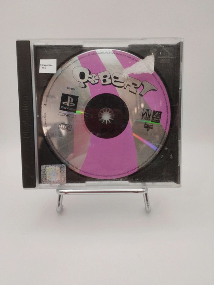 Q-bert - PS1 manque notice et jaquette avant