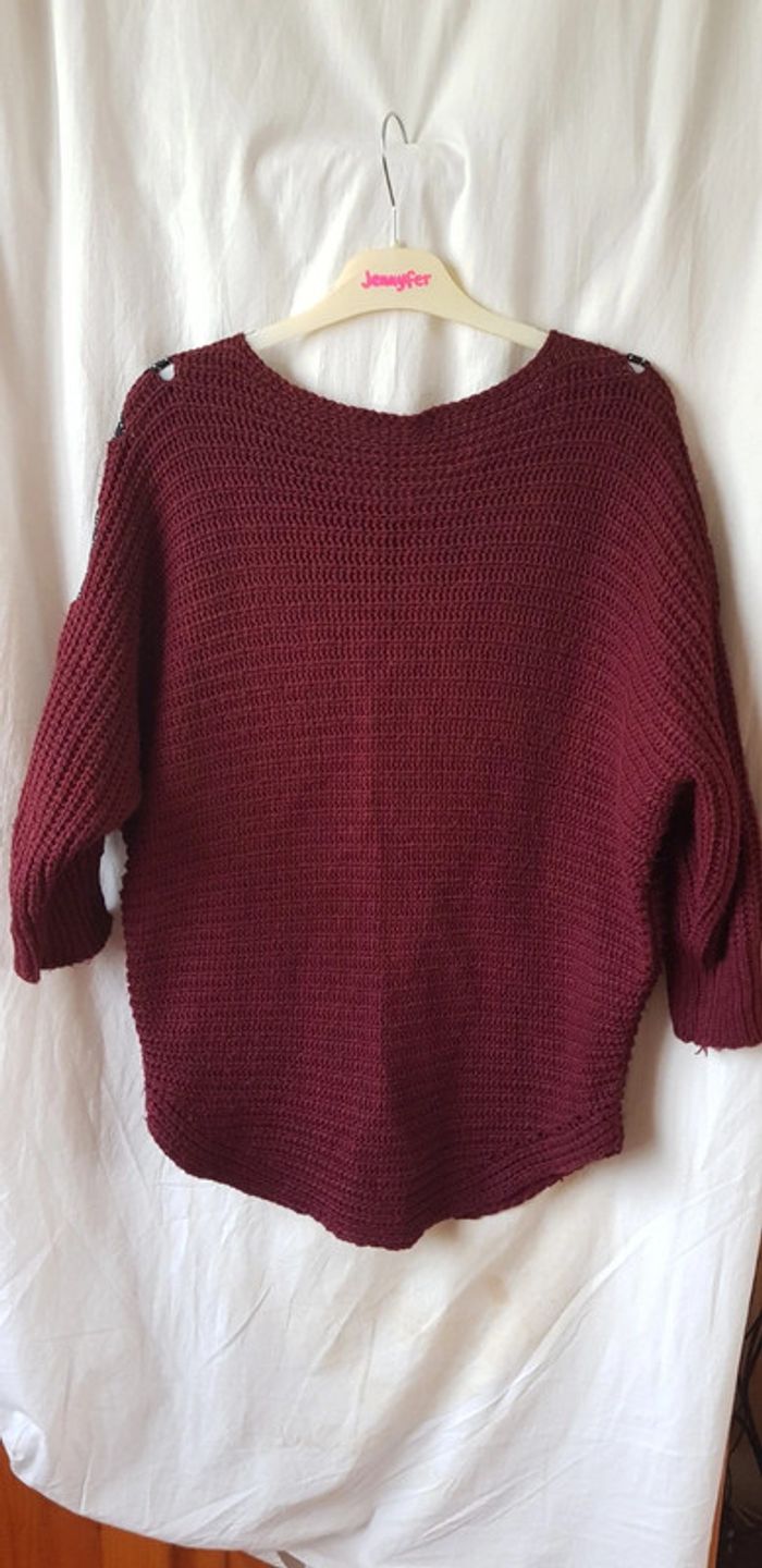 Pull légèrement ajouré - photo numéro 5