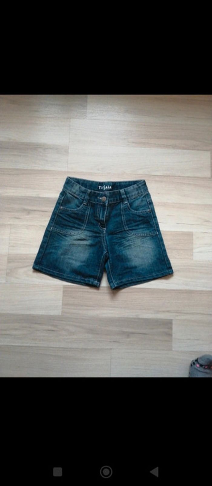 Short jean 9 ans