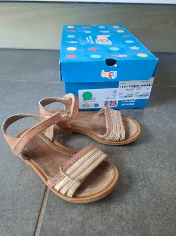 Nus pieds / sandales roses bopy 27