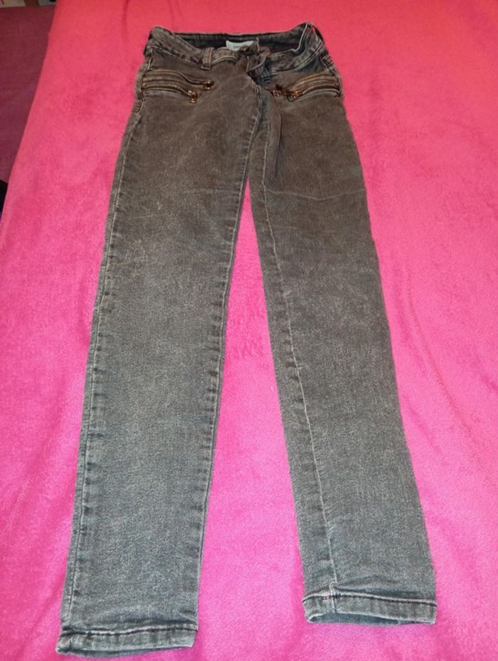 Jeans très skinny fin Pimkie taille 36 couleur used