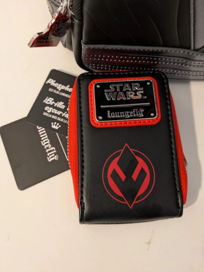 Loungefly Star Wars Dark Maul cosplay avec porte monnaie - photo numéro 2