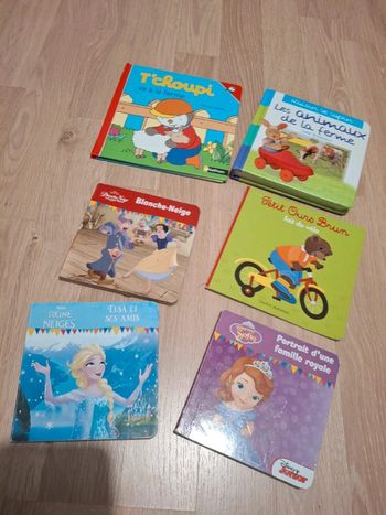 Lot 6 livres enfants