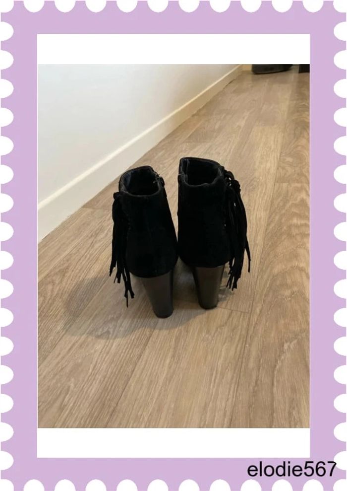 Boots à talons noir 40 - photo numéro 5