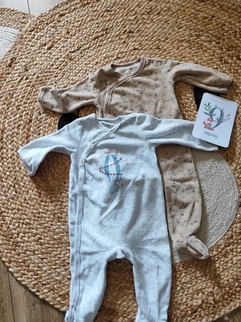 Lot de deux pyjamas