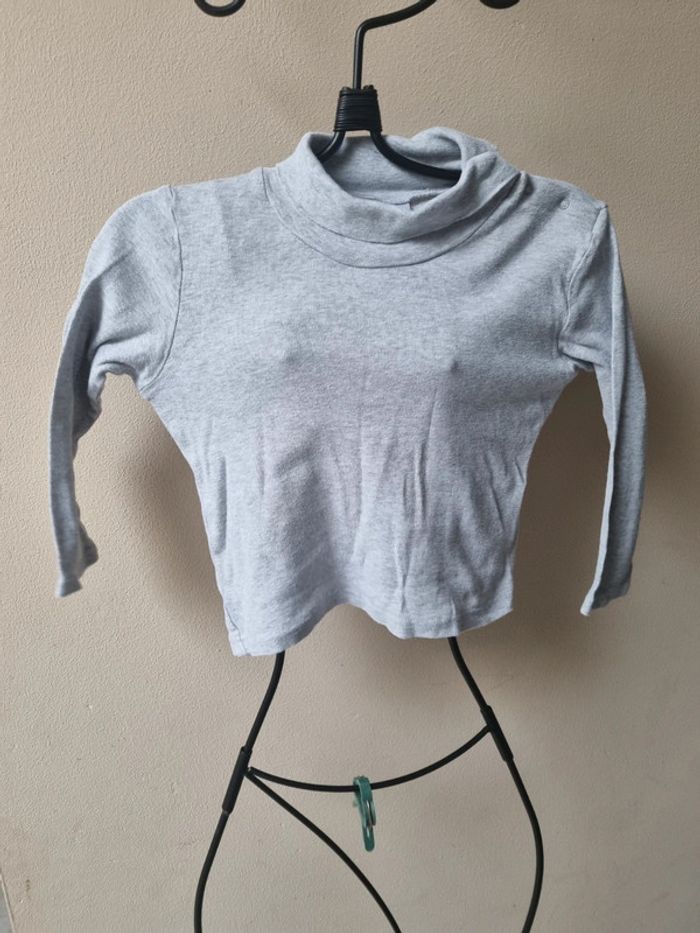 Sous pull gris