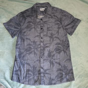 Chemisette Palmier Chemise Manche Courte 👔 Creeks - Taille L