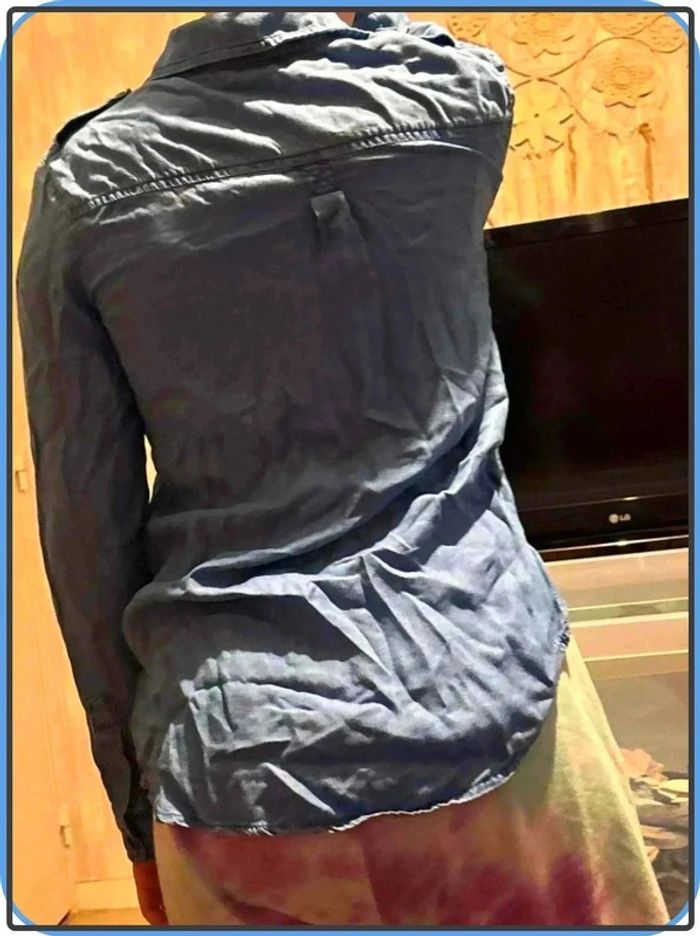 Chemise en jeans taille 38 marque Dorothy Perkins - photo numéro 3