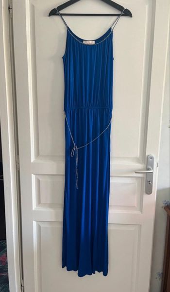Robe longue bleue Cache Cache 