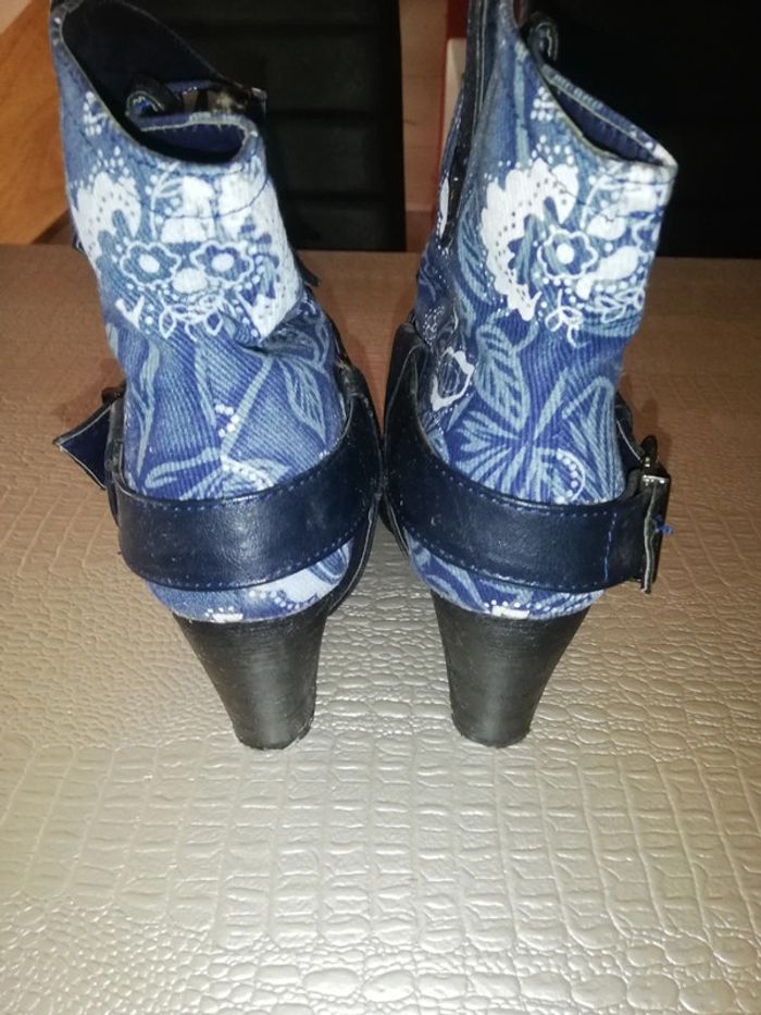 Boots bleu nuit - photo numéro 4