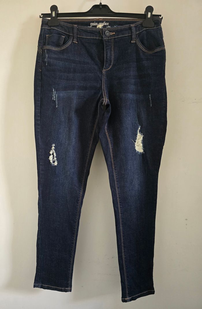 📌 Jean (Effet usé) Grain de Malice - photo numéro 2