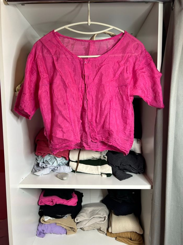 Chemise rose - photo numéro 4