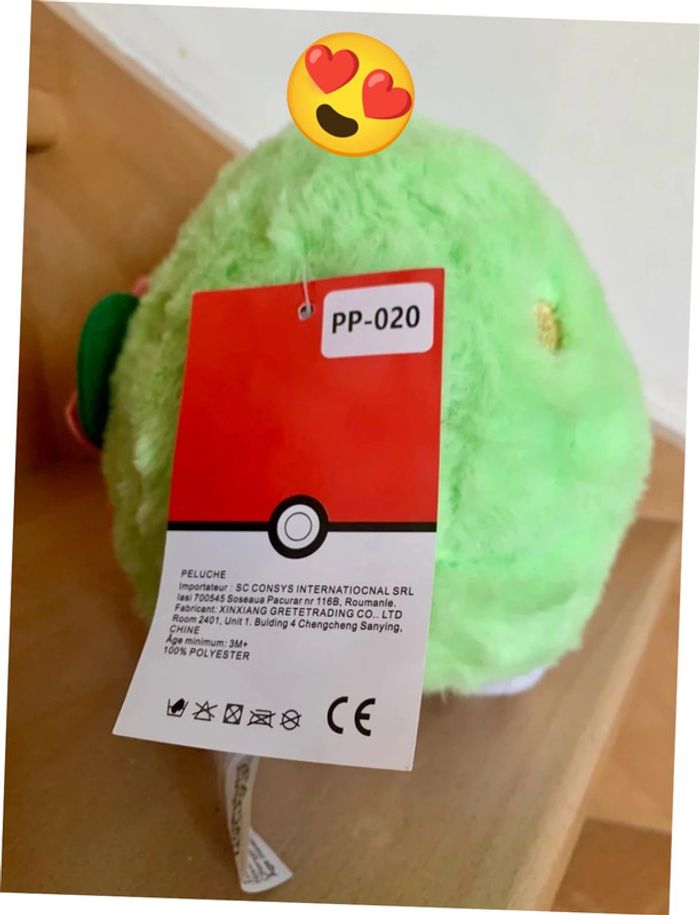 Peluche Pokémon Shaymin 18cm*10cm - photo numéro 4