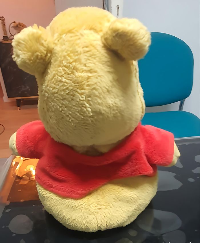 Peluche winnie l'ourson the pooh environ 20 cm - photo numéro 2