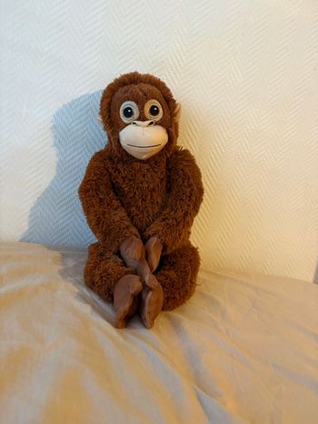 DJUNGELSKOG peluche, orange outang 13cm * 50cm