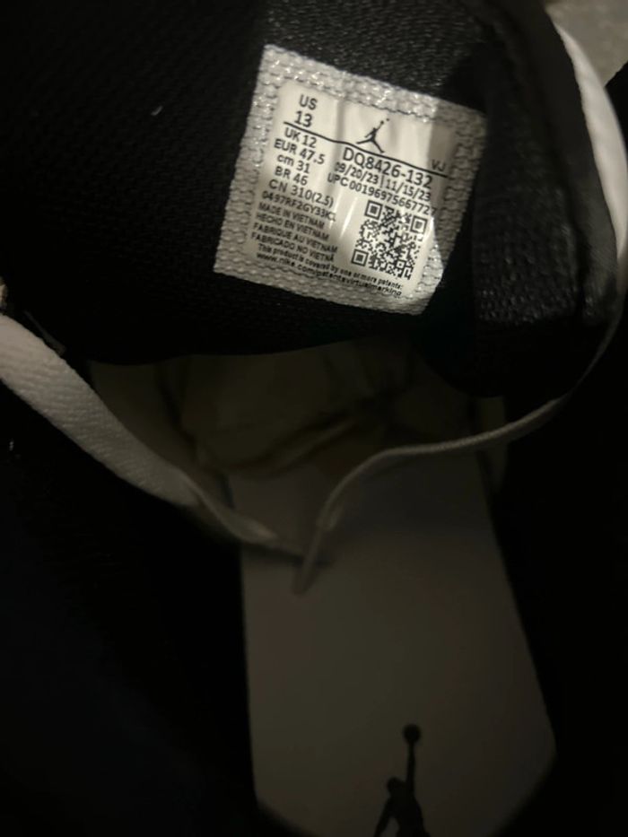 Sneakers Air Jordan 1 MID grande taille 47.5 - photo numéro 7