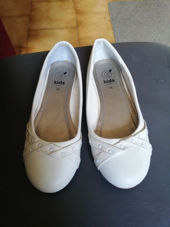 Ballerines blanches