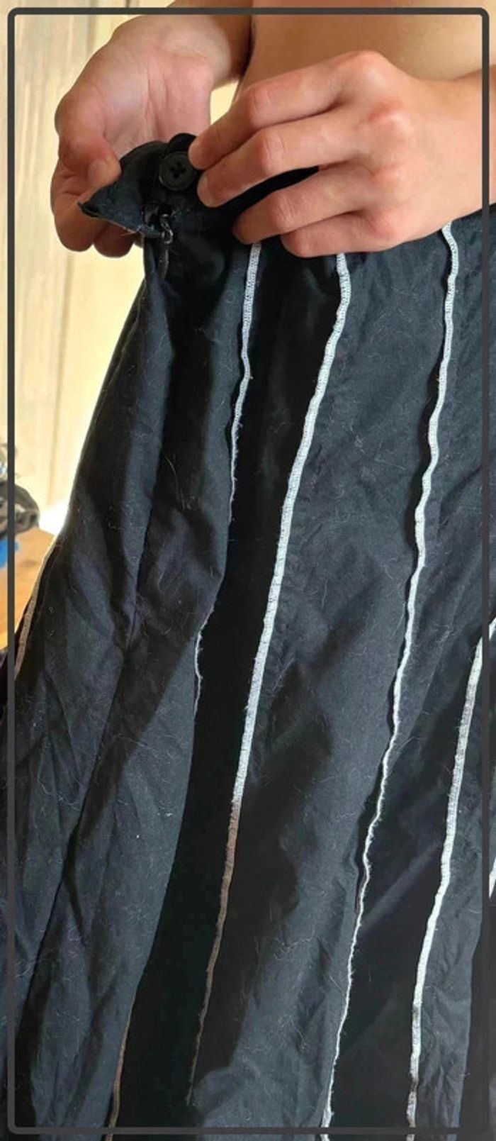 Jupe longue taille 46 marque bleu bonheur - photo numéro 3