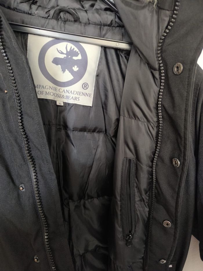 Parka garçon taille 16 ans la compagnie canadienne - photo numéro 7