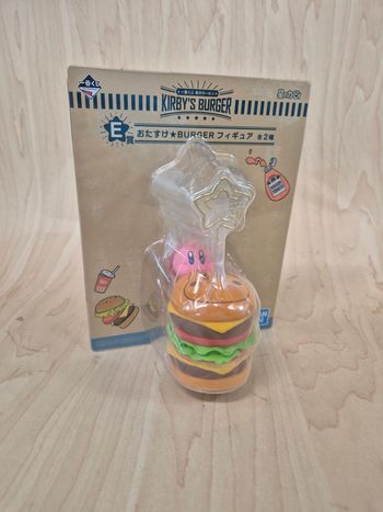 Figurine Kirby Ichibankuji "Kirby's Burger" : Kirby