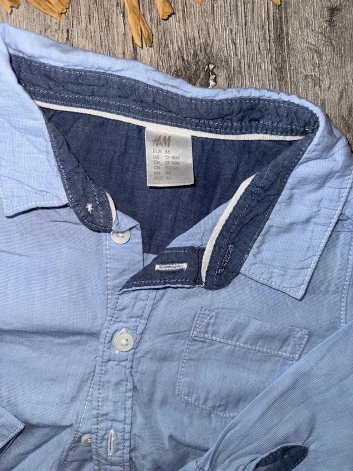 Chemise h&m 18 mois - photo numéro 2