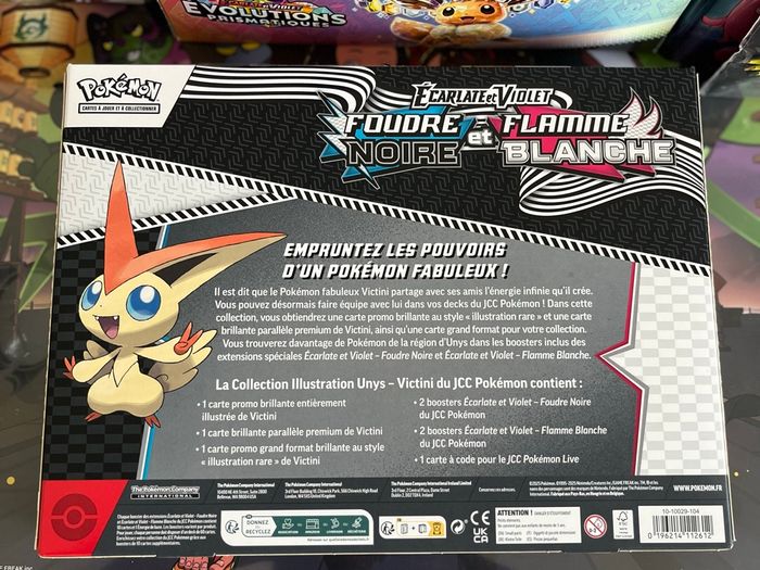 Lot de 2 coffret victini Pokémon EV10.5 - photo numéro 3