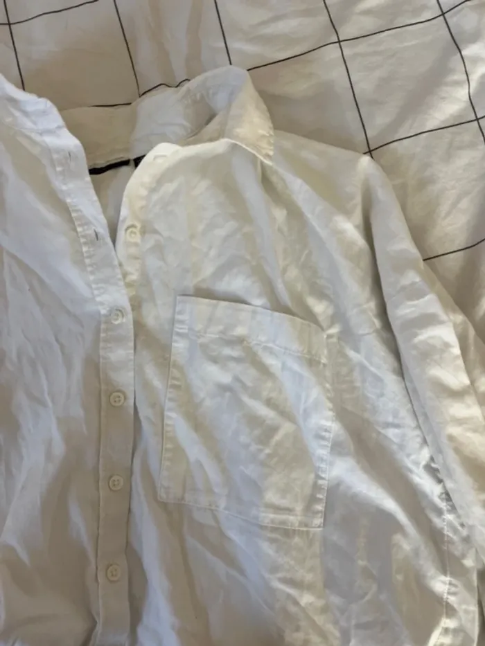 Longue chemise blanche - photo numéro 5