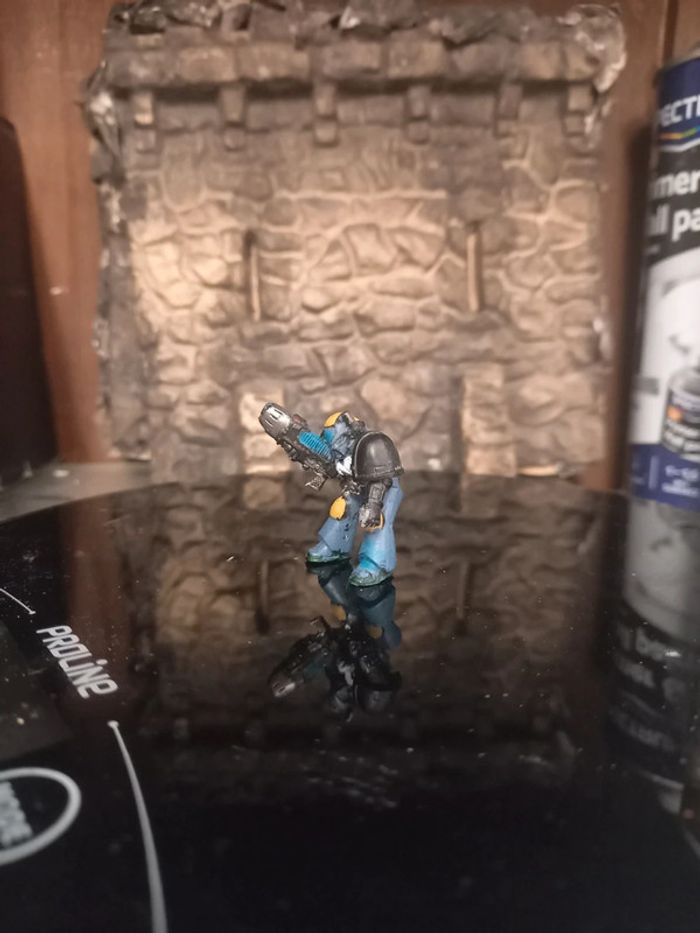 Metal space marines biker avec plasma warhammer - photo numéro 2