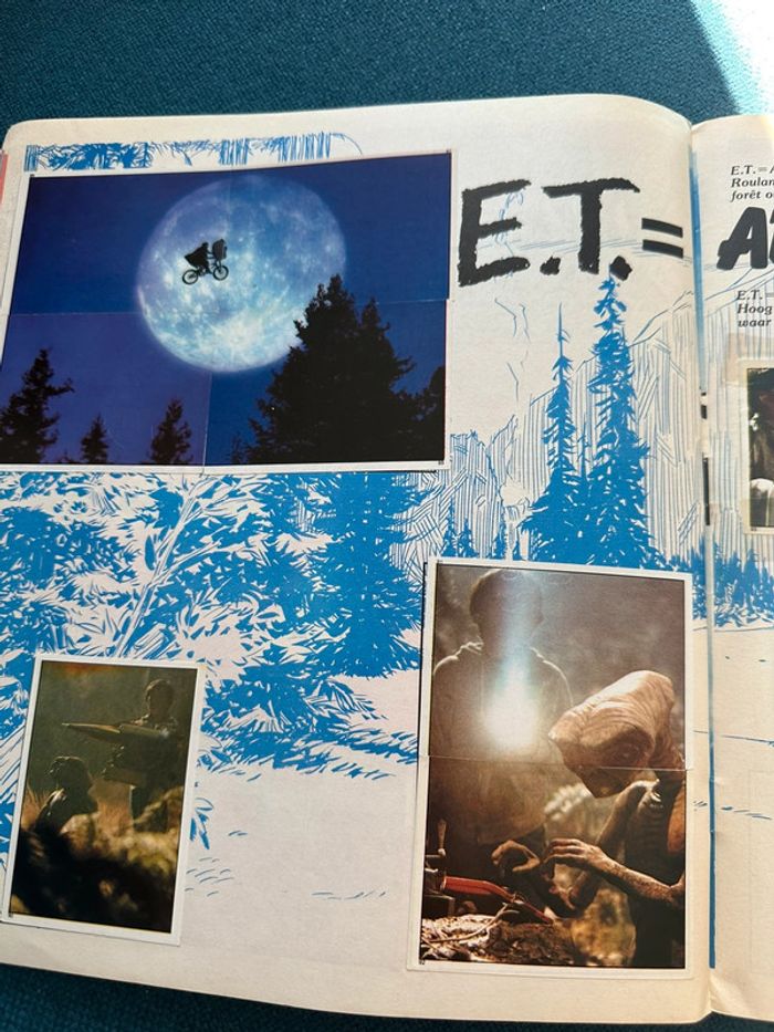 Album livre Panini Complet autocollants stickers vignettes ET l’extraterrestre - photo numéro 9