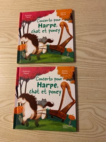 Concerto pour harpe chat et poney 