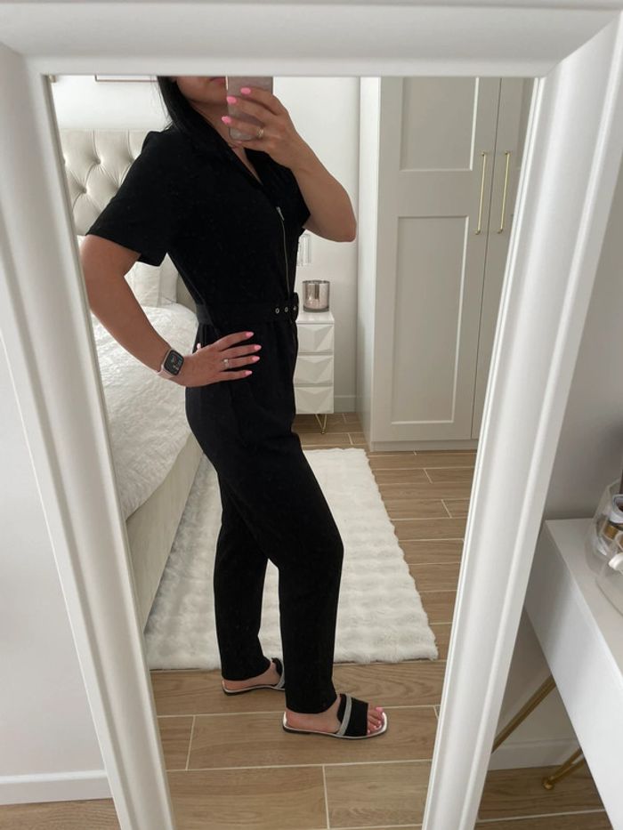 Combinaison pantalon noir taille 36 neuf - photo numéro 2