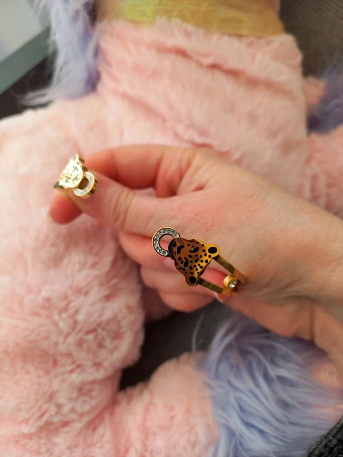 Bracelet tête de tigre - photo numéro 4