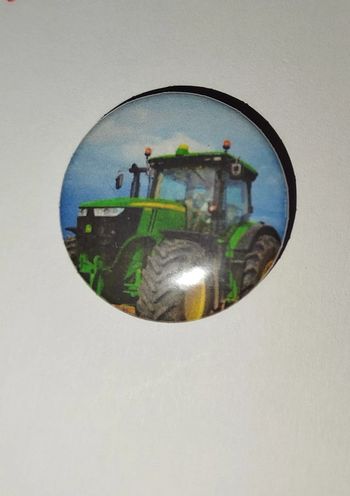 badge motif tracteur neuf