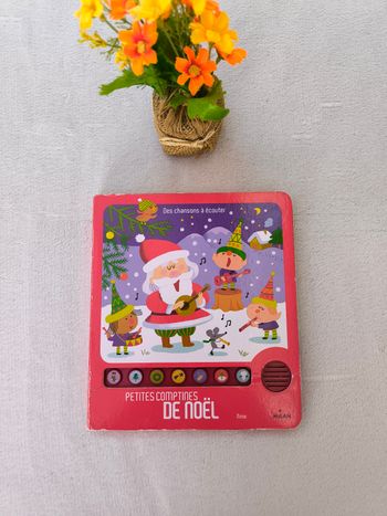 Livre musical Petites comptines de Noël
