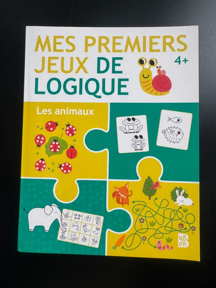 Mes premiers jeux de logique des 4 ans