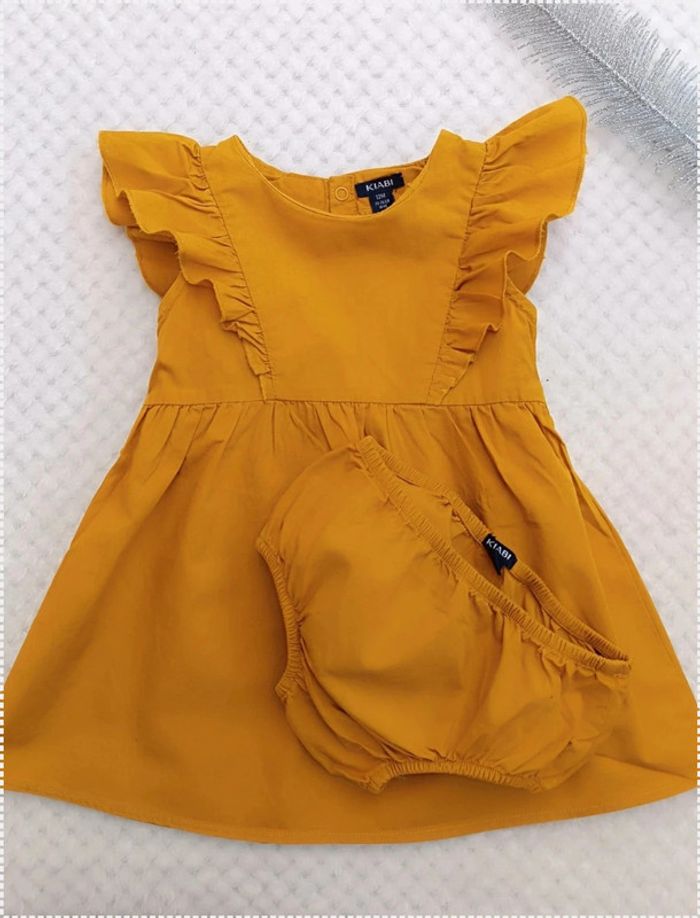 🔸Ensemble Robe + Bloomer Kiabi – 12 Mois Fille 🔸 - photo numéro 2