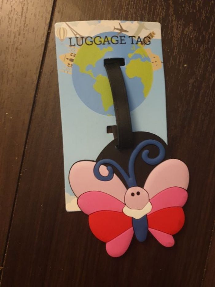 Étiquette de valise