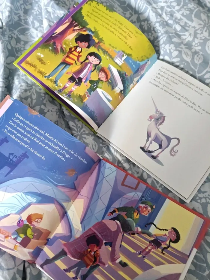 Lot de 2 livres le musée magique la dame a la licorne le penseur Agnès Martin Lugand - photo numéro 3