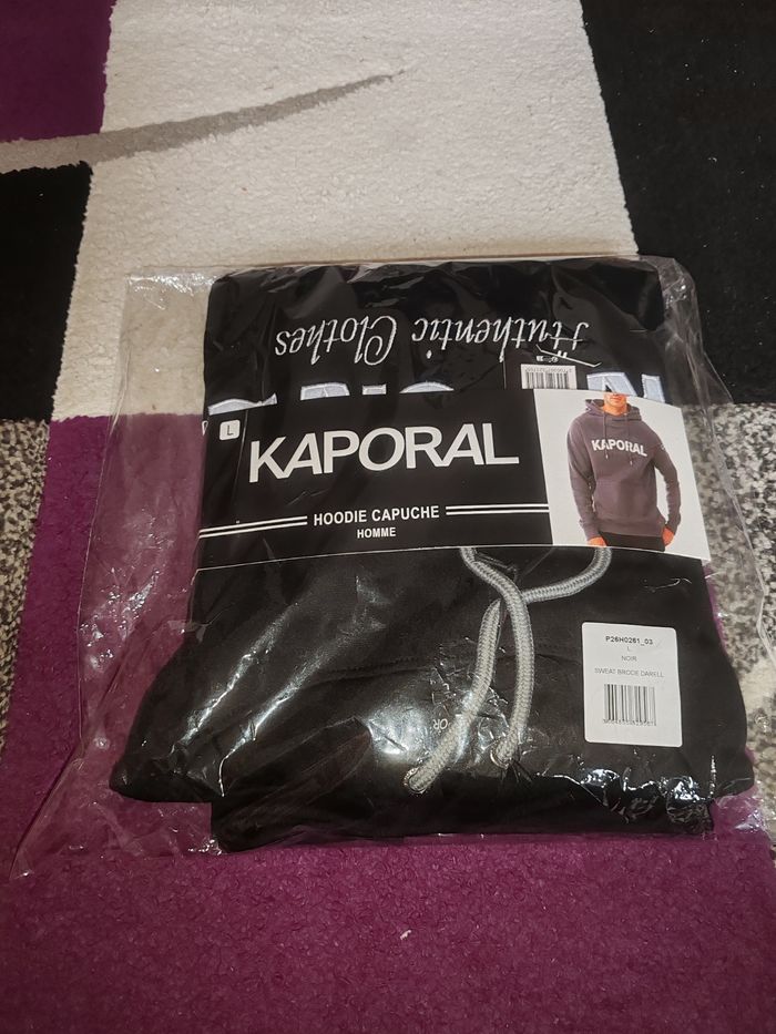 Sweat brodé darell à capuche homme kaporal - photo numéro 4