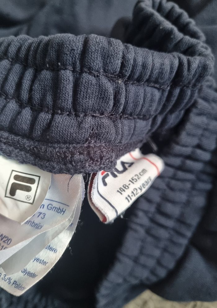 Pantalon de sport marine Fila 11-12ans - photo numéro 4