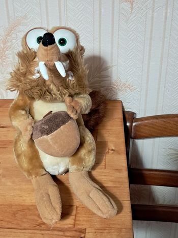 Peluche Scatch l'Age de Glace 2