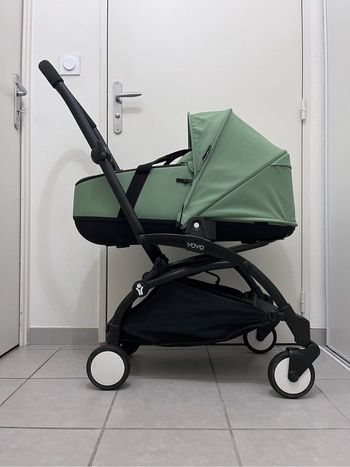 Poussette YOYO avec nacelle et pack 6+ peppermint