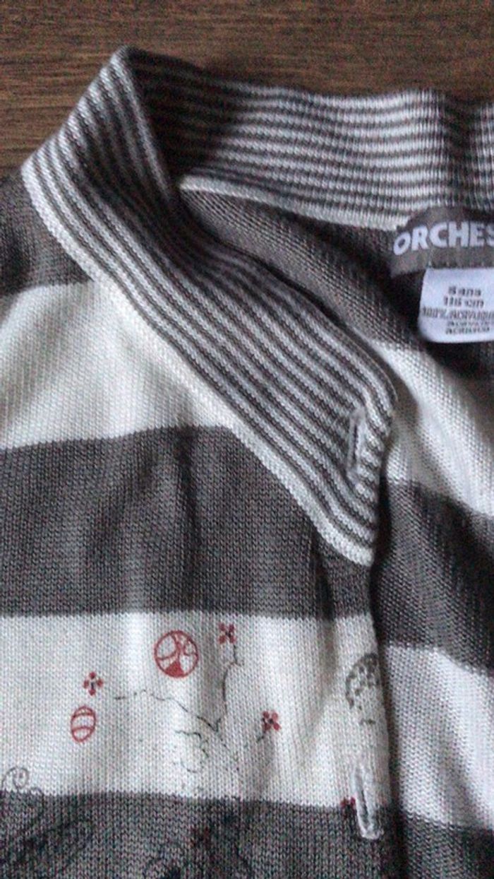 Gilet manches longues 5 ans Orchestra - photo numéro 2