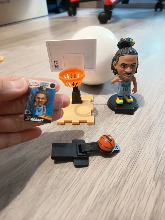 Figurine rare Ja Morant neuf - Zuru NBA Ballers - photo numéro 3