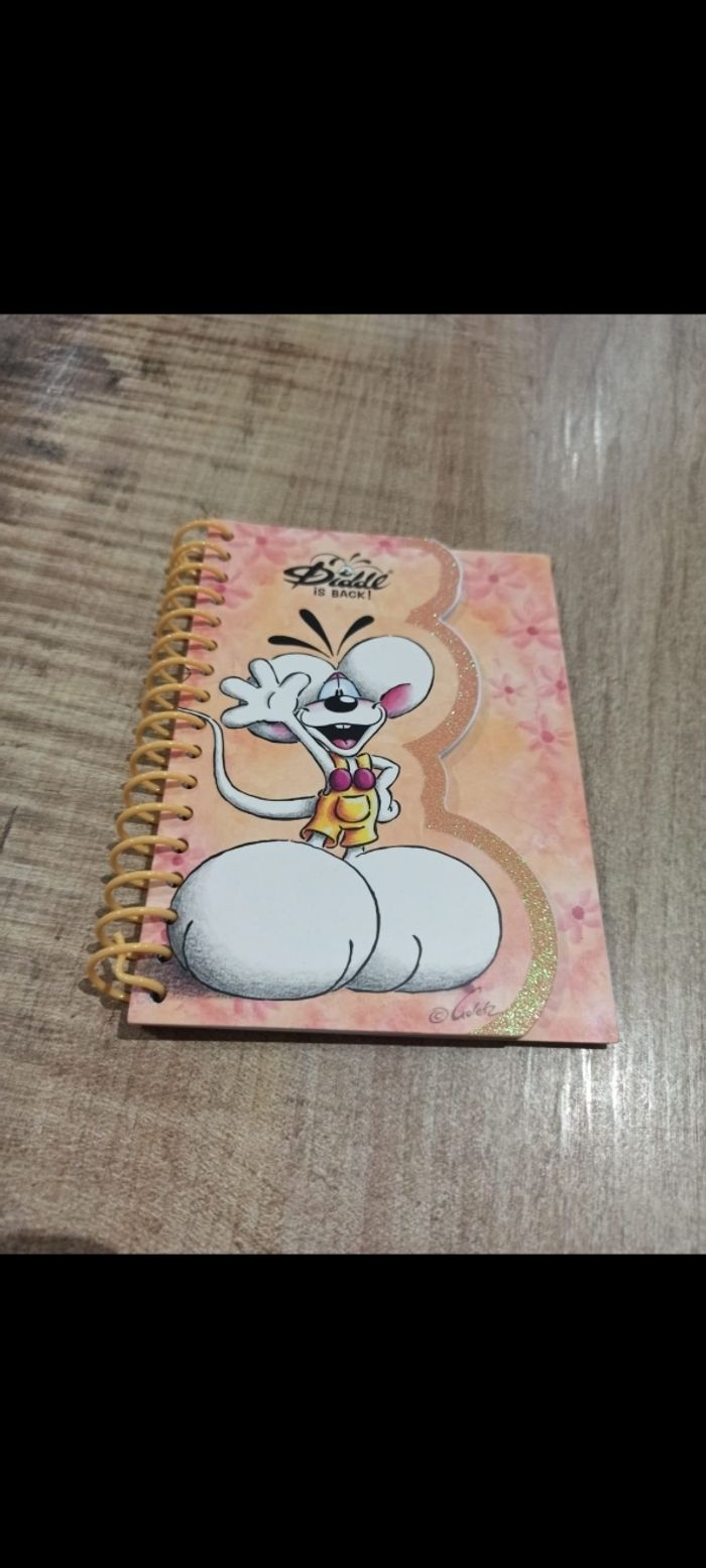 Bloc carnet spirale Diddl is back neuf OVP