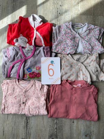 Lot pyjamas - 6 mois