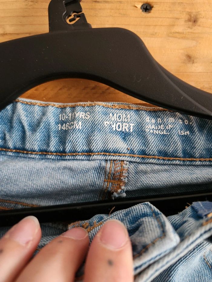 Mom short en jean 10/11ans primark - photo numéro 3