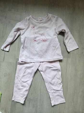 Lot 3 pyjamas velours