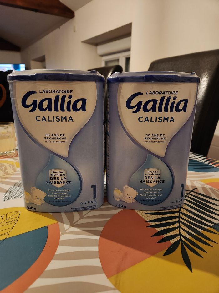 Lait au poudre gallia